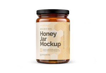 Honey Jar Mockup