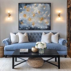 modern living room interior