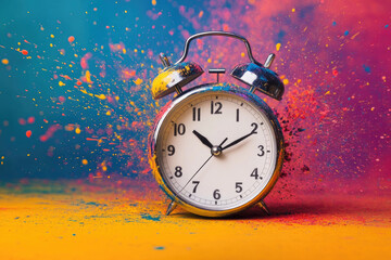 Colorful Wakeup Alarm Clock