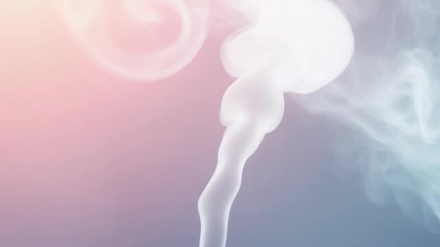 Abstracts Smoke Abstract pastel smoke background animation with gentle movement, suitable for creative projects