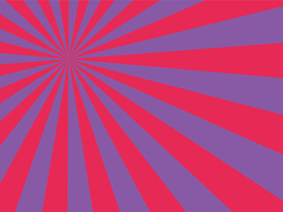 Vibrant Sunburst Pattern with Pink and Purple Rays.