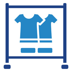 Clothing Rack Icon Relate To Commerce, Shopping And Mall, Use For Modern Concept, Ui, Ux Web And App Development.