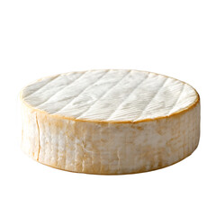 single cheese wheel, soft shadows, isolated on transparent background