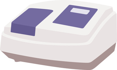Illustration of Spectrophotometer Lab Equipment