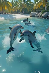 Obraz premium dolphin 1