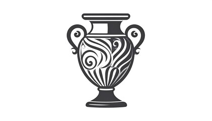 Fototapeta premium Classic Greek vase illustration