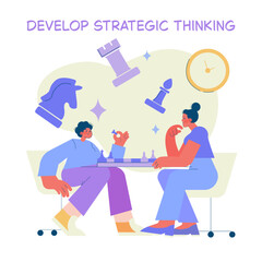 Developing Strategic Thinking Through Chess Game