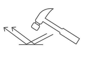 Indestructible icon. Durable icon. black outline vector icon.