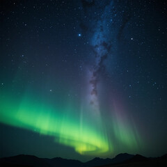 trading chart and reflected light on a glass