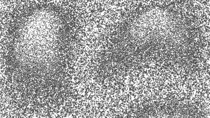 Noisy gradient monochrome texture. Grainy vector background.