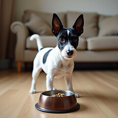 fox terrier portrait