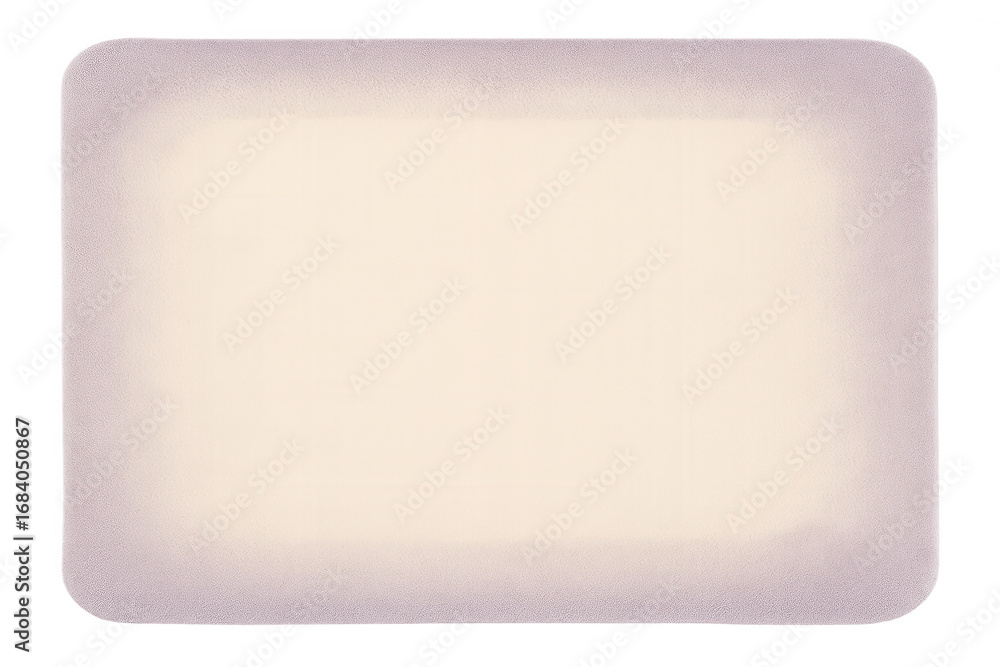 Poster simple rectangular frame with soft rounded corners and a transparent background, ideal for adding a 