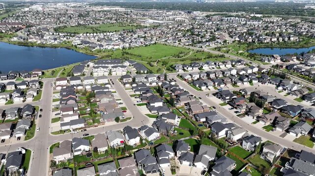 Stonebridge Saskatoon Aerial 4K Drone Video