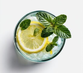 Refreshing summer cocktail