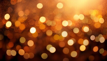 Obraz premium Warm Bokeh Lights and Sunbeams