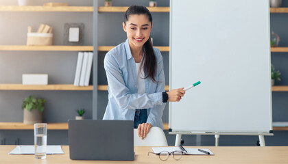 Distance learning, virtual distance, online class on video conference call with teacher, tutor,...