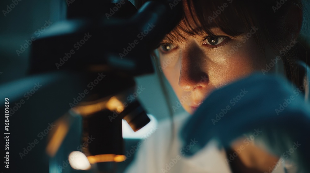 Poster medium shot capturing the detailed process of labeling spots on a digital slide viewer with a pathol