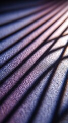 Abstract shadows on textured surface