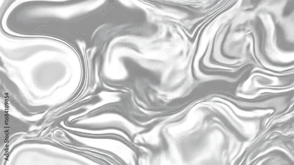 Poster abstract gray flowing patterns