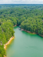 Fototapeta premium lake lanier, georgia