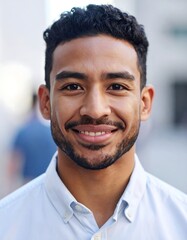 Portrait of a smiling man