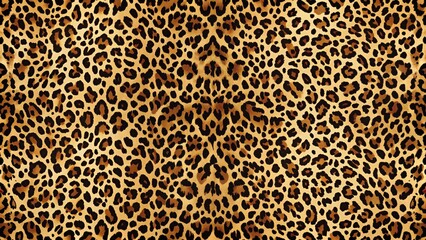 Leopard Print Seamless Background