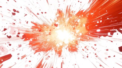 A vibrant digital abstract composition with swirling shapes and dynamic colors, creating a sense of movement and energy. The design is modern and visually captivating