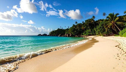 Fototapeta premium Tropical beach paradise (14)