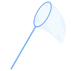 虫取り網のイラスト