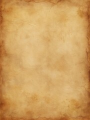 Naklejka premium Parchment Texture with Warm Beige Tones and Faded Edges for Vintage Invitations
