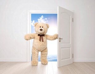Teddy bear expanding possibilities for creativity and imagination