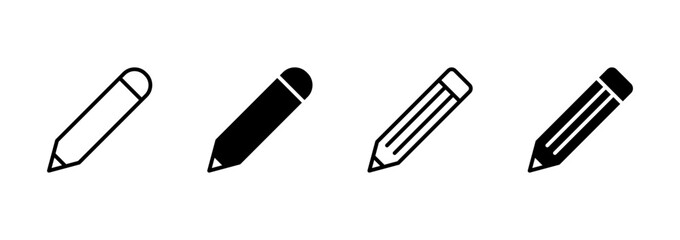 Pencil icon vector. pen sign and symbol. edit icon vector