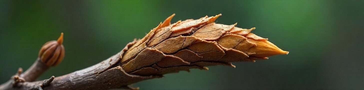 Close-up of a cracked, dried-out plant, symbolizing a painful, abrupt ending and the bitterness of loss  The texture shows fragility and decay ,  cracked,  death, broken