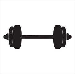 gym vector silhouette