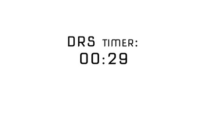 Countdown timer. 29 seconds timer number illustration.