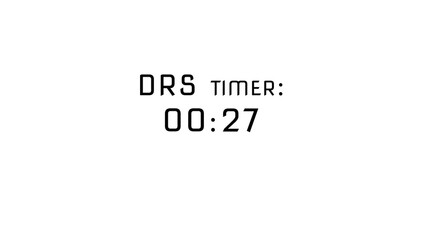 Countdown timer. 27 seconds timer number illustration.