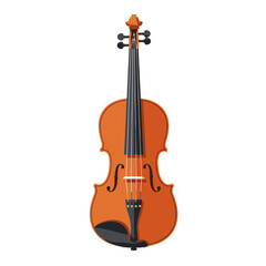 Fototapeta premium violin isolated on white