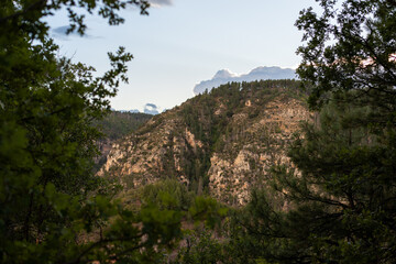 Mountain ridge near Sedona 