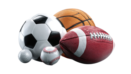 Group of sports balls (5)