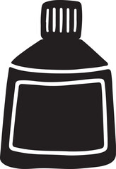 Abstract geometric composition with bold colors