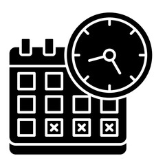 Deadline  Icon Set Multiple Style Collection