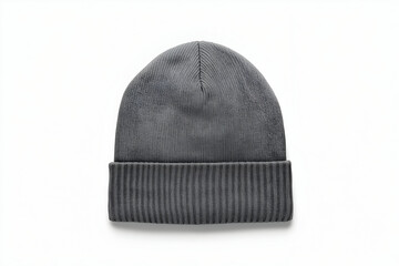 Stylish knitted headwear on a clean canvas showcasing craftsmanship and winter fashion aesthetic