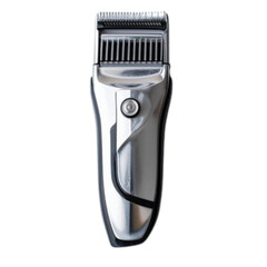 electric shaver on white background