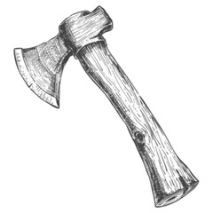axe vector illustration transparent