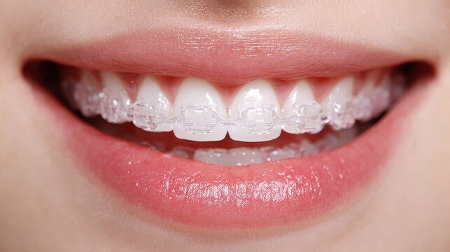 Advanced Orthodontic Alignment with Ceramic Braces Precision  Biocompatibility  and Aesthetic Optimization