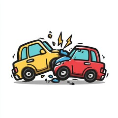 Automotive Collision Dynamics and Impact Force Analysis in Crash Event Reconstruction