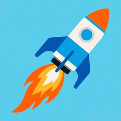 Startup Rocket Launching