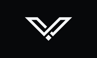 Letter V monogram logo design