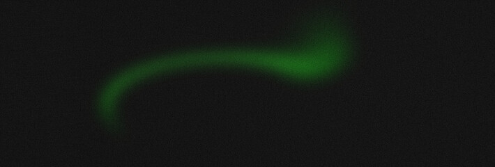 Retro Futuristic Grainy Gradient Background Green Black Web Banner Poster