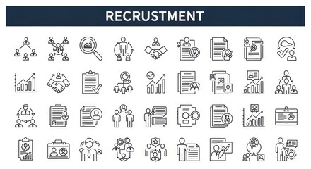 Recruitment Process Flowchart Human Resources Talent Acquisition
